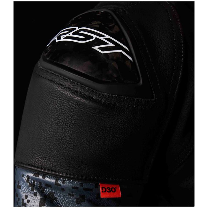 Skinnjacka Pro Series Supersport-K D3O Svart Grå RST M – bild 5