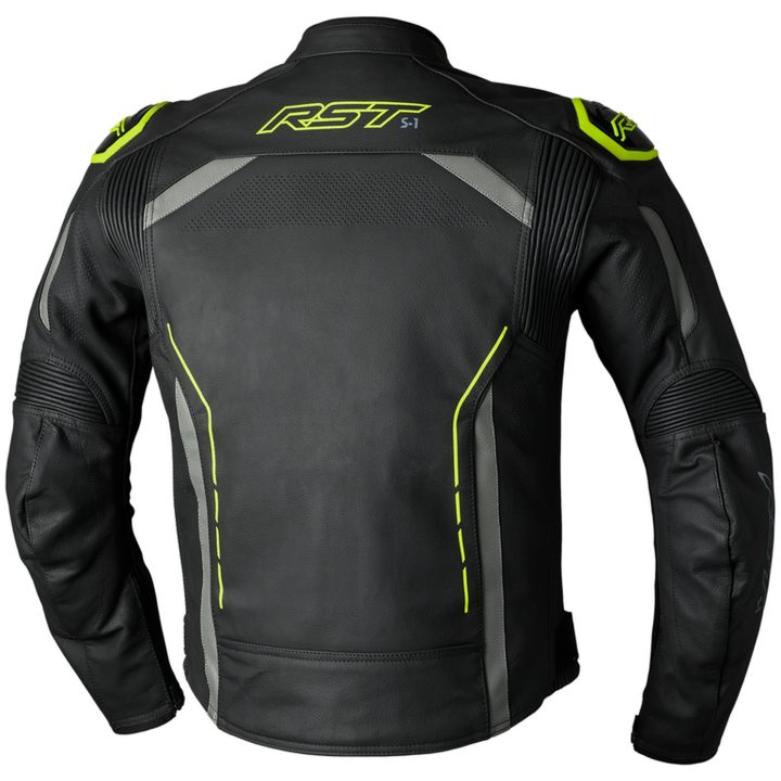Skinnjacka S-1 CE Neongul RST s – bild 5