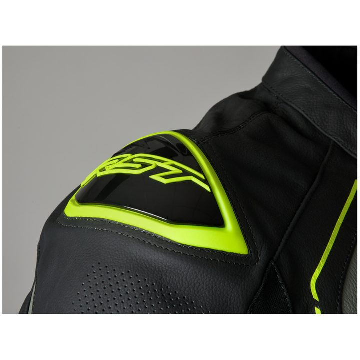 Skinnjacka S-1 CE Neongul RST s – bild 3