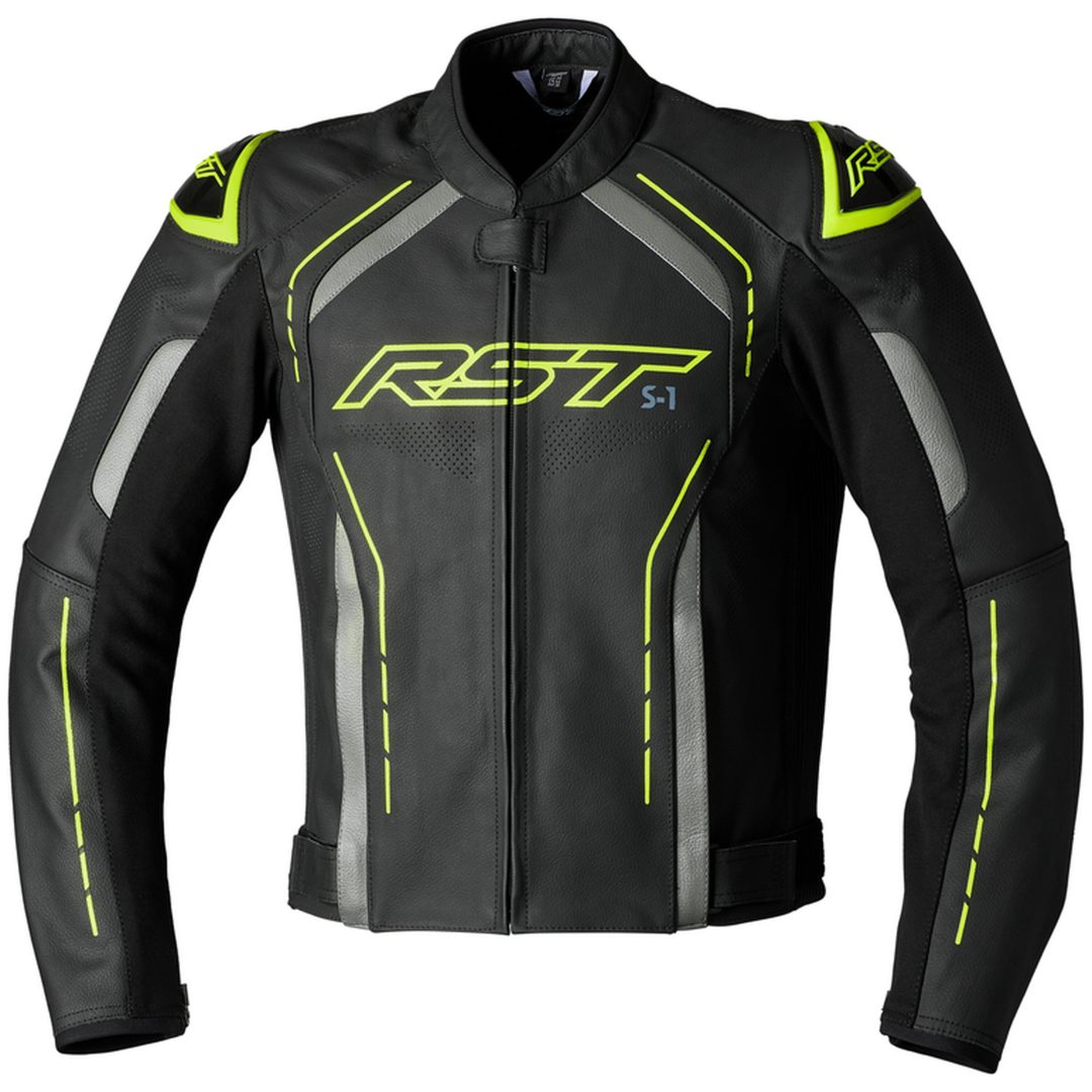 Skinnjacka S-1 CE Neongul RST s