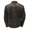 Skinnjacka Stevie Svart Rusty Stitches Large (52) – miniatyr 4
