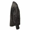 Skinnjacka Stevie Svart Rusty Stitches Large (52) – miniatyr 2