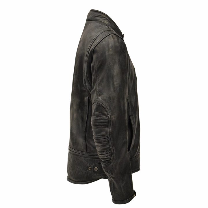 Skinnjacka Stevie Svart Rusty Stitches Large (52) – bild 2