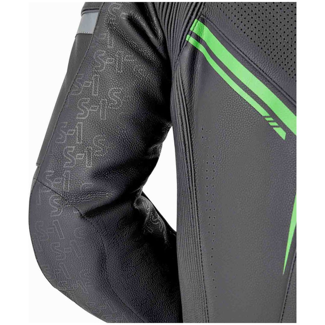 Skinnställ D3O Svart Neongrön RST XL – bild 11