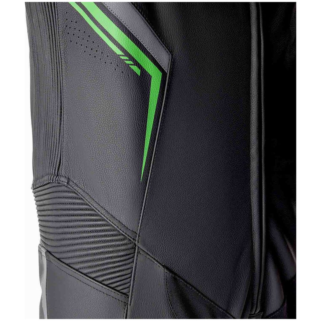Skinnställ D3O Svart Neongrön RST XL – bild 10