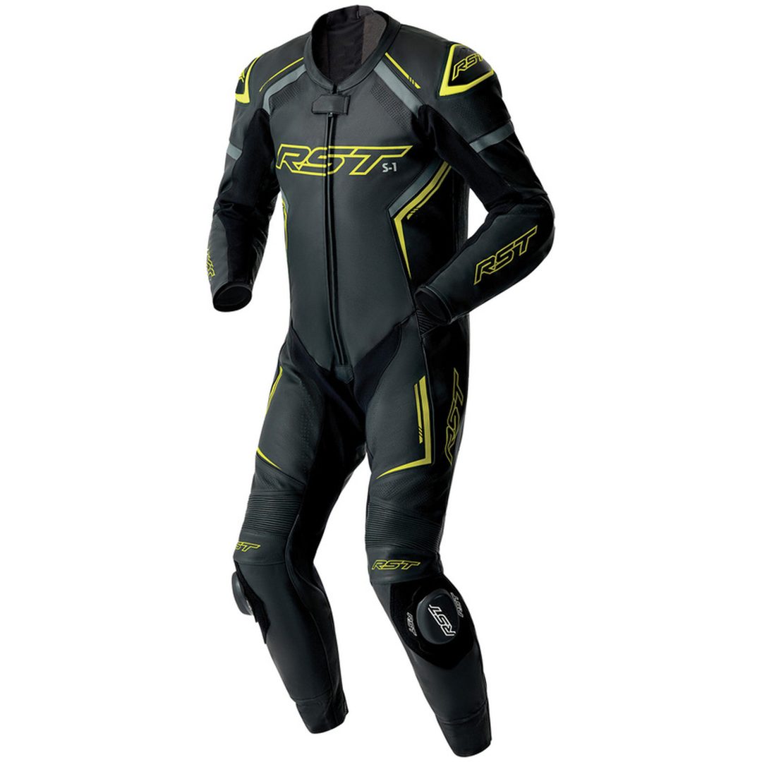 Skinnställ D3O Svart Neongul RST XL – bild 2