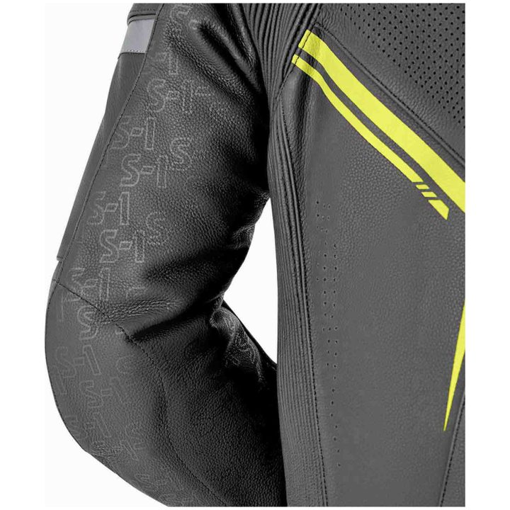 Skinnställ D3O Svart Neongul RST XL – bild 11