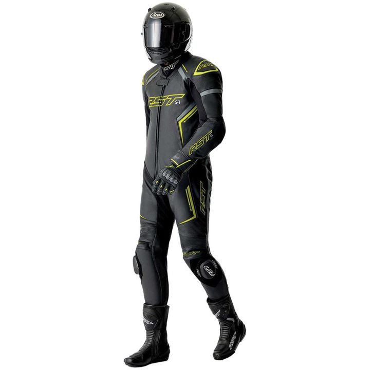 Skinnställ D3O Svart Neongul RST XL – bild 5