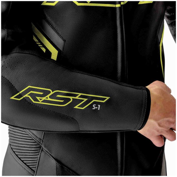 Skinnställ D3O Svart Neongul RST XL – bild 9