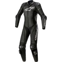 Skinnställ Dam 1-pc Tech Air GP Plus Svart/Vit/Grå 50 Alpinestars