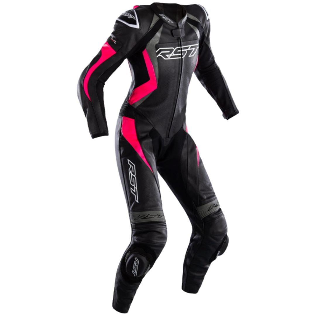 Skinnställ Dam Tractech Evo 4 Svart/Rosa RST Large