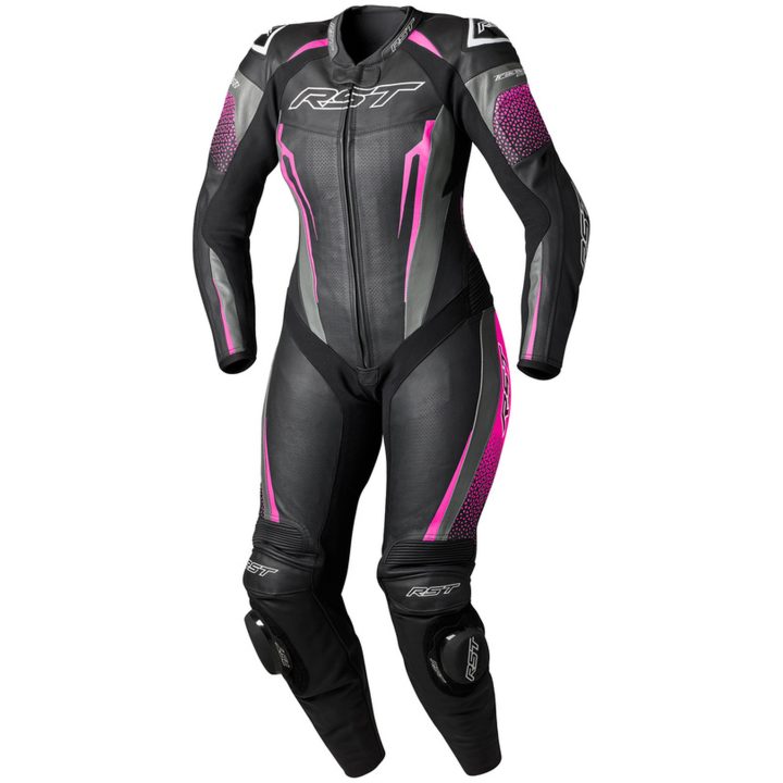 Skinnställ Dam Tractech Evo D3O Svart Rosa RST M – bild 2