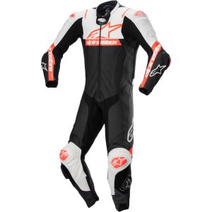 Skinnställ Missile Ward 1pc Svart/Vit/Röd Fluo, 56 Alpinestars