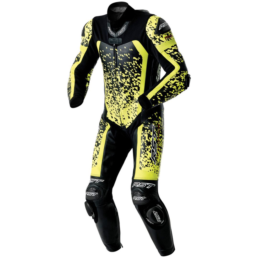 Skinnställ Pro Series D3O Svart Neongul RST XS – bild 2