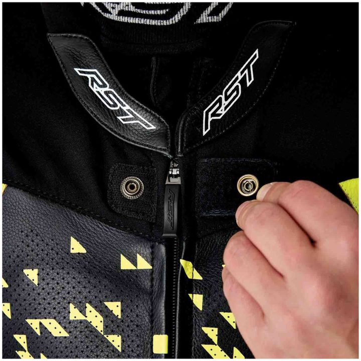 Skinnställ Pro Series D3O Svart Neongul RST XS – bild 11