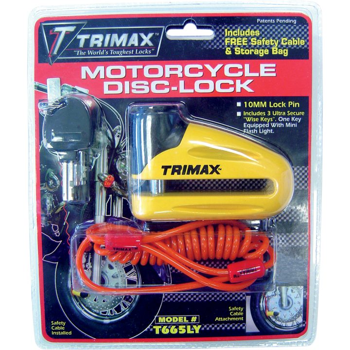 Skivbromslås 10mm Gul TRIMAX 10mm / Gul – bild 2