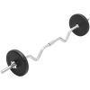 Skivstång och hantlar set 30 kg vidaXL – miniatyr 5