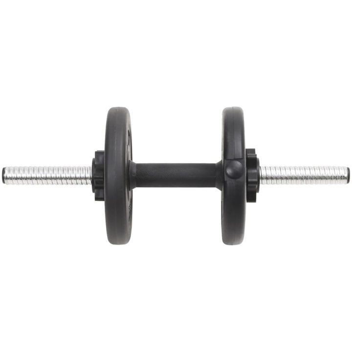 Skivstång och hantlar set 30 kg vidaXL – bild 9