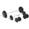 Skivstång och hantlar set 90 kg vidaXL – miniatyr 2