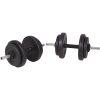 Skivstång och hantlar set 90 kg vidaXL – miniatyr 8