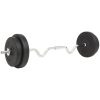 Skivstång set 30 kg vidaXL – miniatyr 3