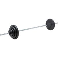 Skivstångsset 86 kg 30 mm Master Fitness