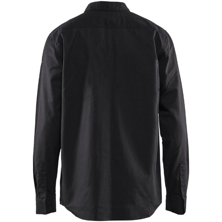 Skjorta 32261504 Svart BLÅKLÄDER SKJORTA 32261504 SVART XS – bild 2