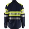 Skjorta 32291517 Marin / Hivisgul BLÅKLÄDER SKJORTA 32291517 MARIN/GUL XS – miniatyr 2