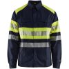 Skjorta 32291517 Marin / Hivisgul BLÅKLÄDER SKJORTA 32291517 MARIN/GUL XS – miniatyr 1