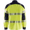 Skjorta 32391517 Hivisgul / Marin BLÅKLÄDER SKJORTA 32391517 GUL/MARIN XS – miniatyr 2