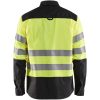 Skjorta 32551817 Hivisgul / Svart BLÅKLÄDER SKJORTA 32551817 GUL/SVART XS – miniatyr 2