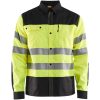 Skjorta 32551817 Hivisgul / Svart BLÅKLÄDER SKJORTA 32551817 GUL/SVART XS – miniatyr 1