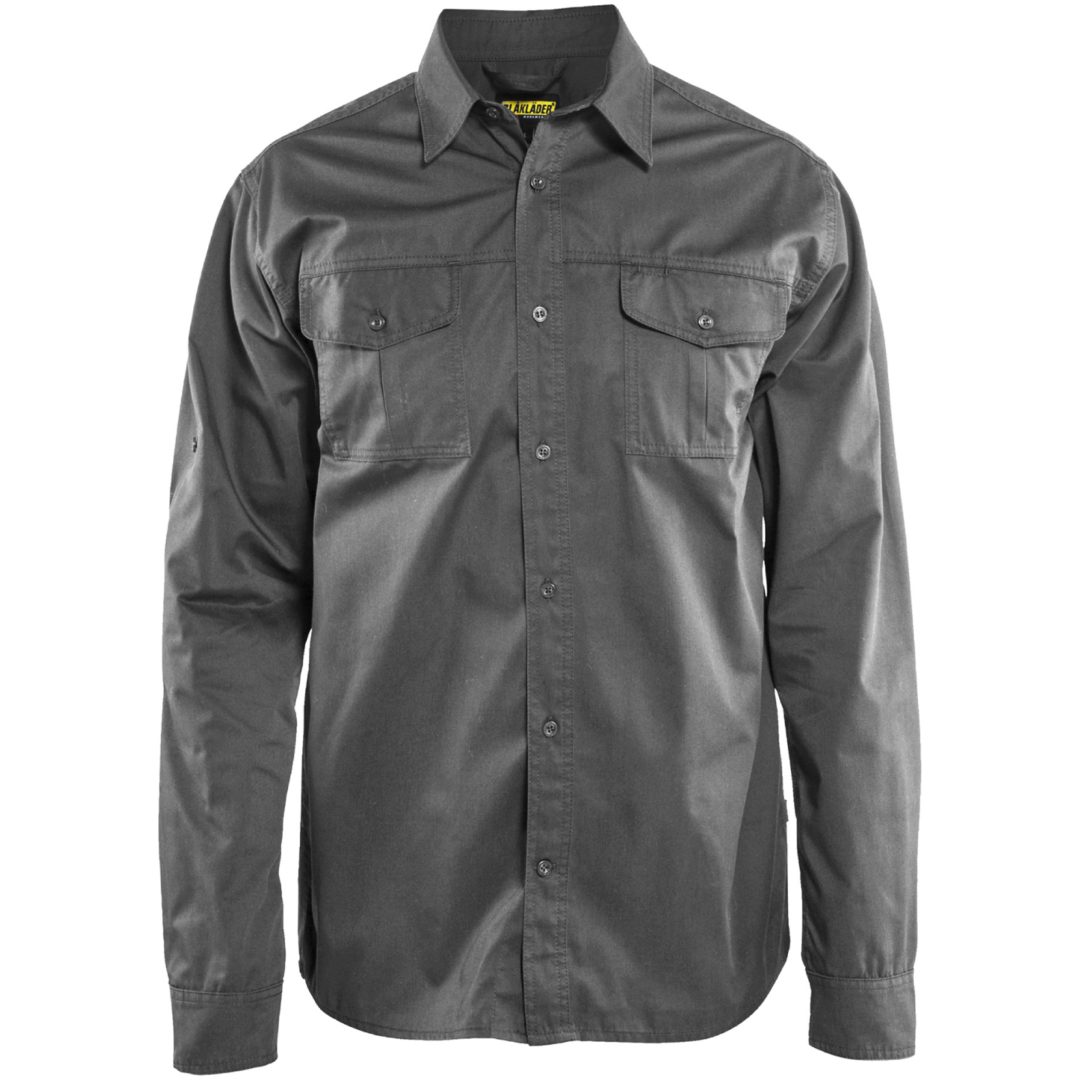 Skjorta 32981190 Grå BLÅKLÄDER SKJORTA 32981190 GRÅ XS