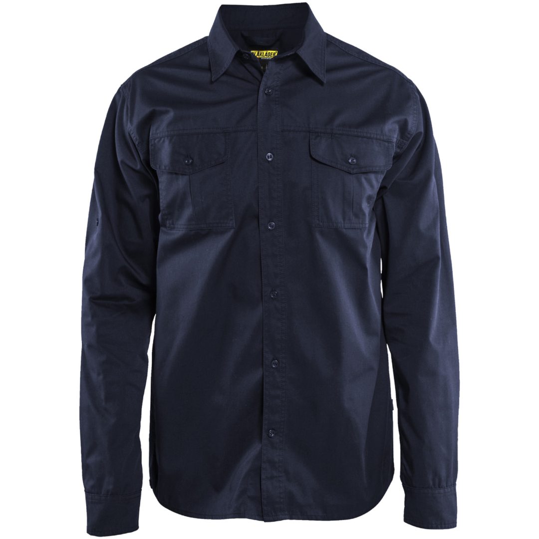Skjorta 32981190 Marin BLÅKLÄDER SKJORTA 32981190 MARINBLÅ XS