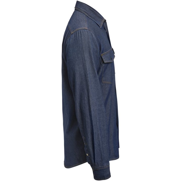 Skjorta 5139 Jeansskjorta Blå Jobman – bild 4