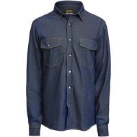 Skjorta 5139 Jeansskjorta Blå Jobman