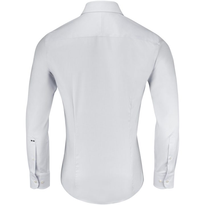 Skjorta BB Twill 60 Slim Vit J.Harvest & Frost XS – bild 5