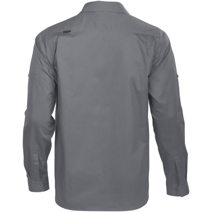 Skjorta Bomull 5601 Technical Grafit Jobman XXXL – bild 3