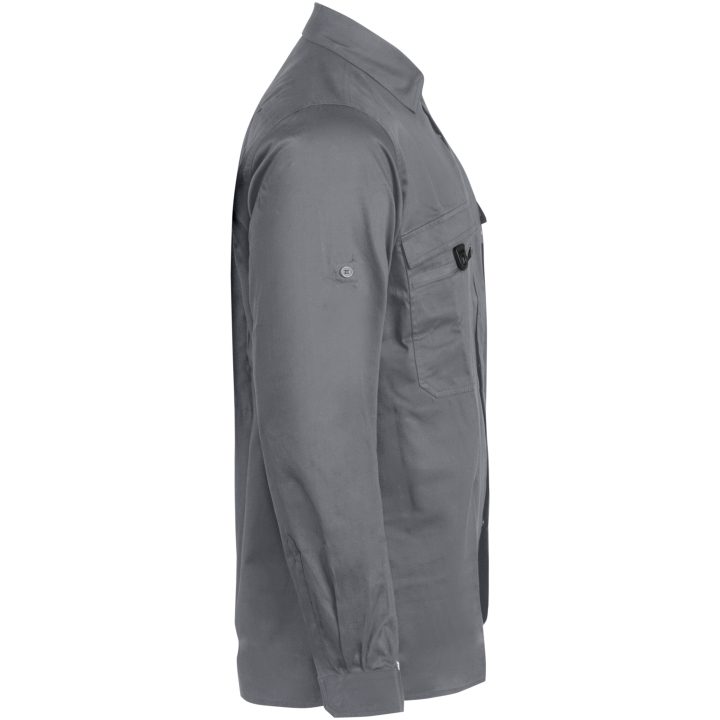 Skjorta Bomull 5601 Technical Grafit Jobman XXXL – bild 4