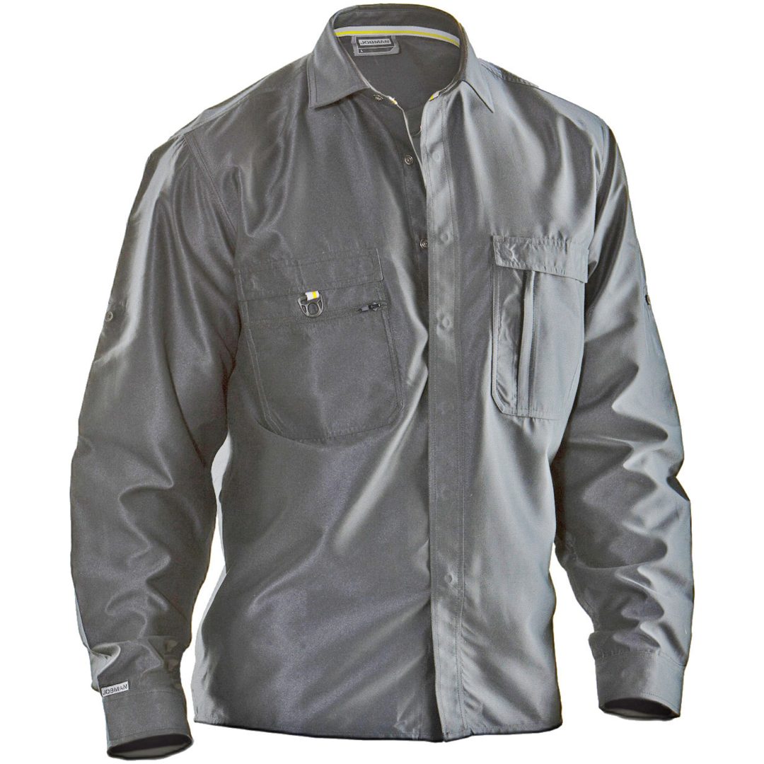 Skjorta Bomull 5601 Technical Grafit Jobman XXXL