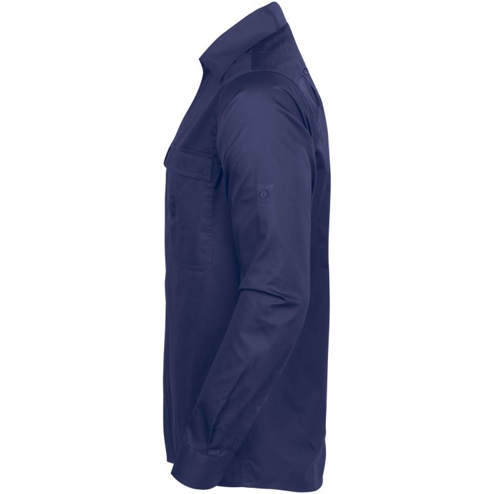 Skjorta Bomull 5601 Technical Marin Jobman XXXL – bild 2