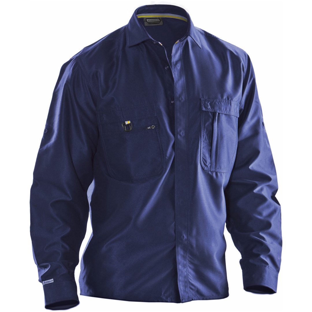 Skjorta Bomull 5601 Technical Marin Jobman XXXL