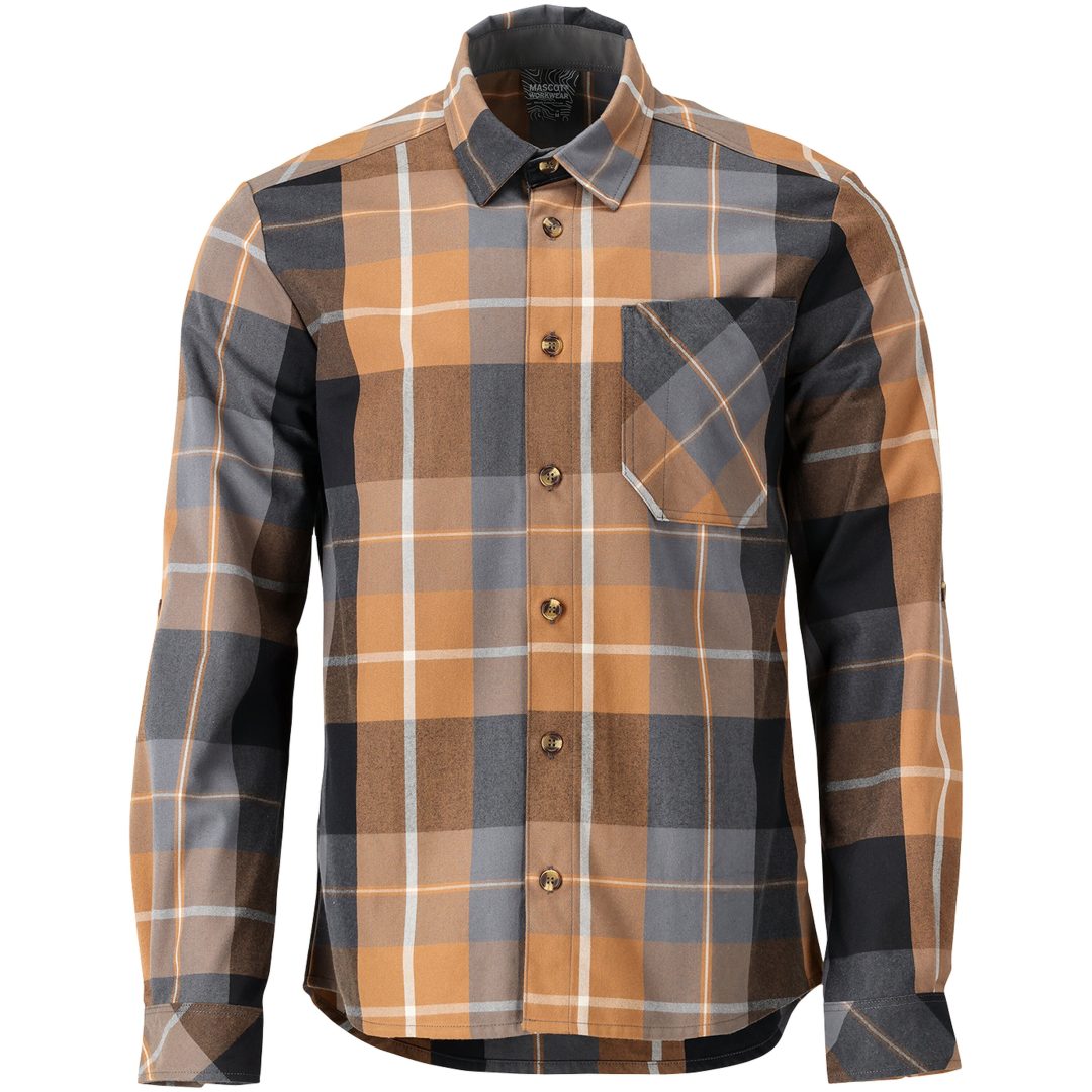 Skjorta Brun 22904-446 Mascot XS