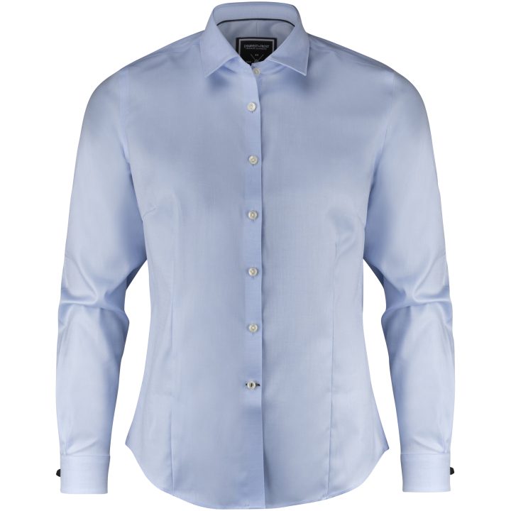 Skjorta Dam BB60 Twill Himmelsblå J.Harvest & Frost XS – bild 2