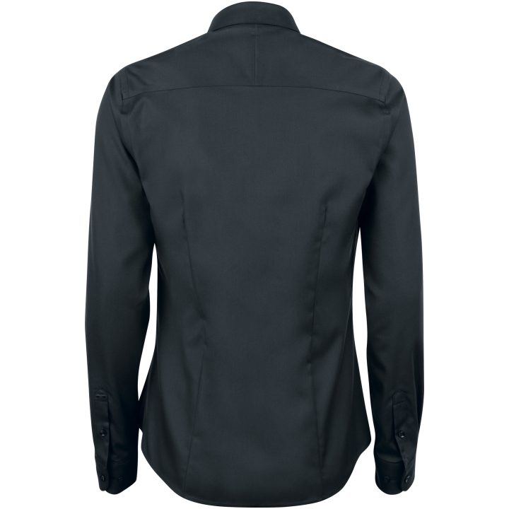 Skjorta Dam BB60 Twill Svart J.Harvest & Frost XS – bild 2