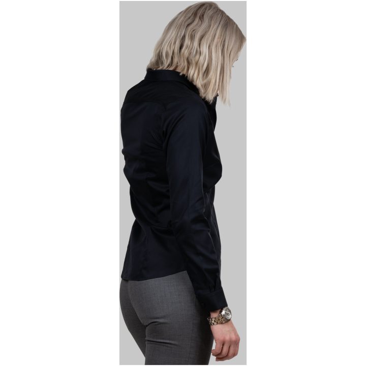 Skjorta Dam BB60 Twill Svart J.Harvest & Frost XS – bild 9