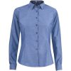 Skjorta Dam Brushed Jacquard Blå J.Harvest & Frost XS/34 – miniatyr 1