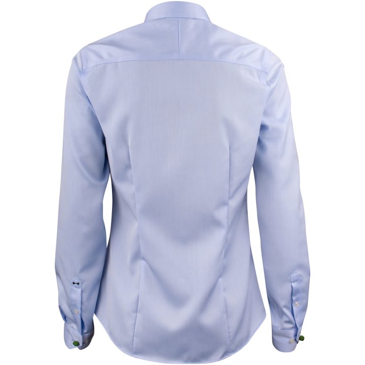Skjorta Dam GB01 Twill Himmelsblå J.Harvest & Frost XS – bild 2