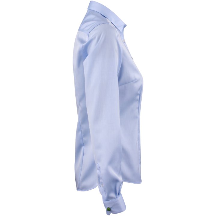 Skjorta Dam GB01 Twill Himmelsblå J.Harvest & Frost XS – bild 3