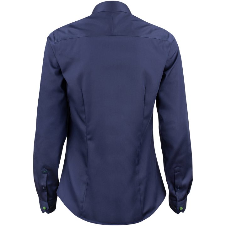 Skjorta Dam GB01 Twill Marinblå J.Harvest & Frost XS – bild 3